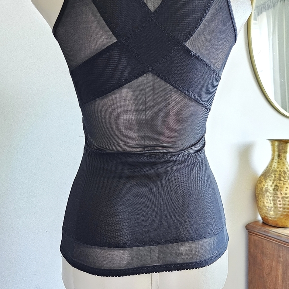 2 Pack Kymaro Tummy Control Body Shaper Black Slimming Tank Tops Compression - Picture 7 of 12